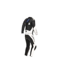 Tuta in pelle Dainese Demon Sprint 2 pezzi nero-bianco-rosso