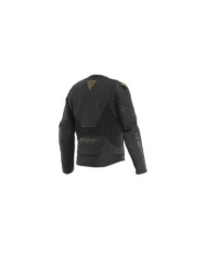 Dainese Lederjacke Racing 5 schwarz-gold