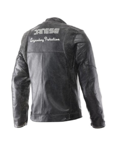Dainese Lederjacke Radicale schwarz