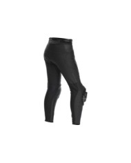 Pantaloni in pelle da donna Dainese per Delta 4 nero-nero