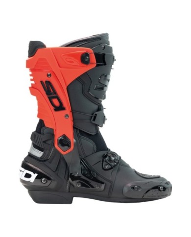 SIDI Stivali Rex nero-rosso