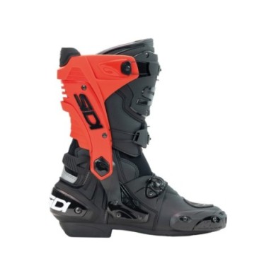 SIDI Stivali Rex nero-rosso
