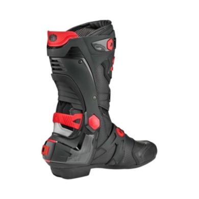 SIDI Stivali Rex Air nero-rosso