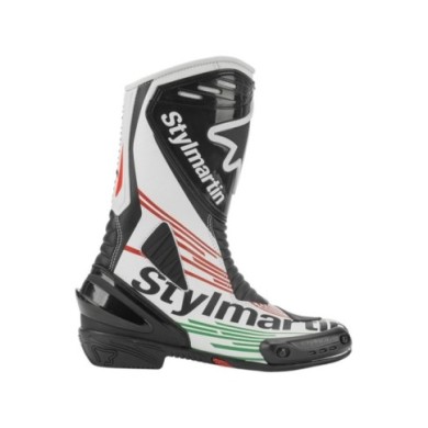 STYLMARTIN Stivali Dream RS Evo bianco-nero-rosso