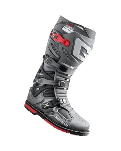 Gaerne Offroadstiefel SG22 dunkelgrau-schwarz-rot
