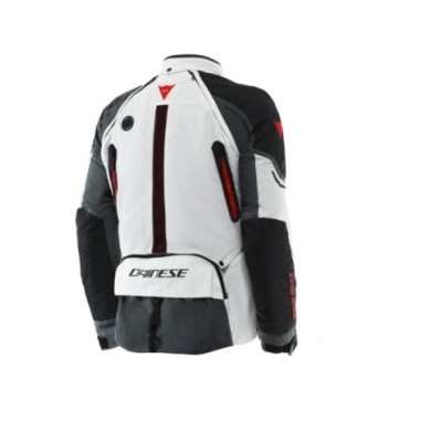 Dainese Absoluteshell Jacke Super Adventure grau-hellgrau-rot