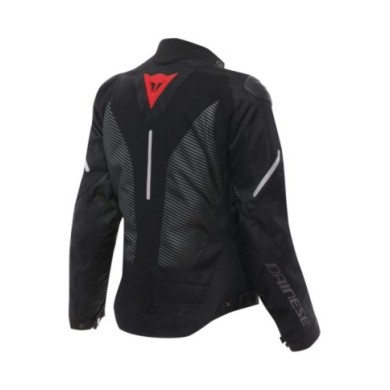 Dainese Damen D-Dry Jacke Super Sprint schwarz-rot