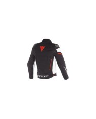 Dainese D-DRY Jacke RACING 3 schwarz-weiss-fluo rot