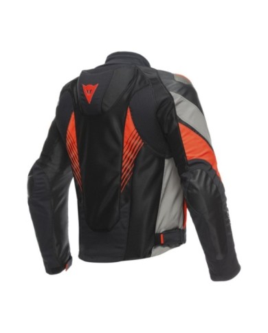 Dainese Absoluteshell Veste Super Rider 2 noir-gris-fluo rouge