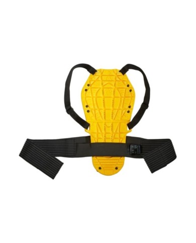 SPIDI Protektor für Rücken Back Warrior Evo schwarz-gelb one size