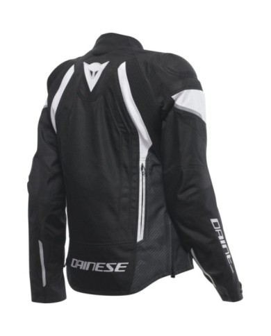 Dainese Giacca Avro 5 Tex donna nero-bianco