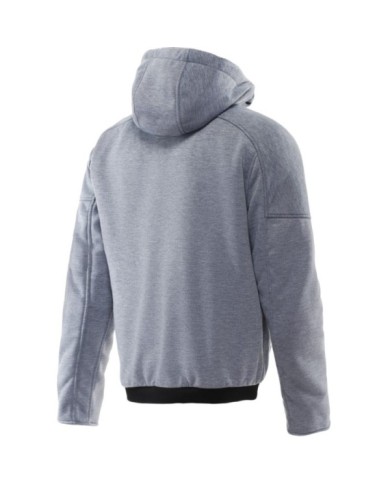 Dainese Felpa con cappuccio con zip Bovisa Safety grigio-nero