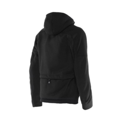 Dainese Femmes Hoodie avec fermeture éclair Daemon-X Safety noir
