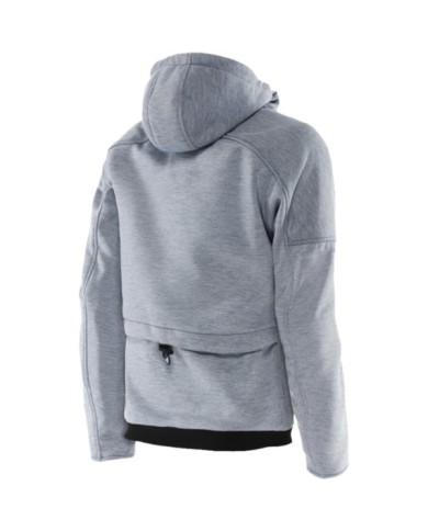 Dainese Damen Hoodie mit Reissverschluss Daemon-X Safety grau