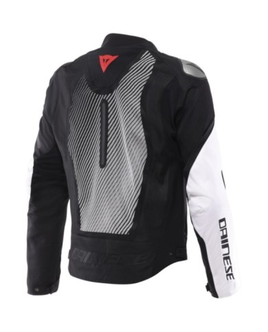 Dainese Veste Ventar Air Tex noir-blanc-rouge