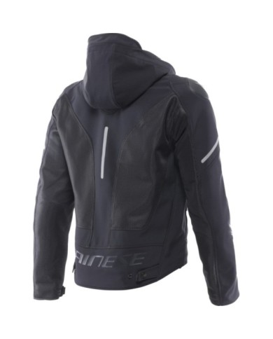 Giacca Dainese Super Sprint Air Tex nero-bianco