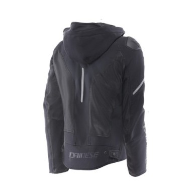 Dainese Veste femme Super Sprint Air Tex noir-blanc