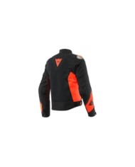 Dainese Jacke Energyca Air Tex schwarz-fluo rot