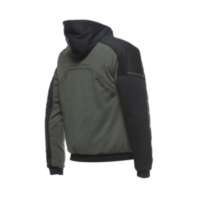 Dainese Hoodie Full Zip Daemon-X Sécurité vert-noir