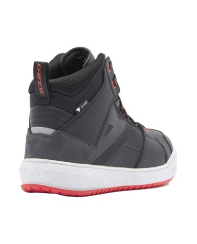 Dainese Schuhe Suburb D-WP schwarz-weiss-rot