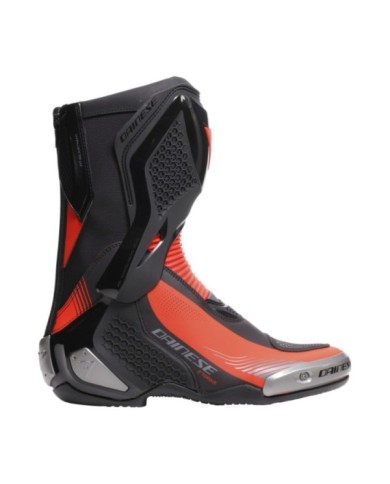Dainese Torque 4 Stivali nero-rosso fluorescente