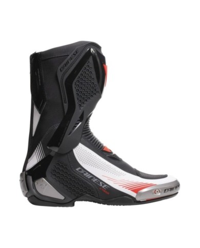 Dainese Bottes Torque 4 Air noir-blanc-rouge fluo