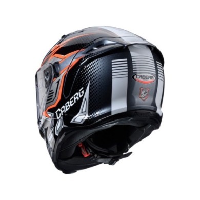Casco integrale Caberg Avalon X Gurkha nero-arancio-fluorescente-verde