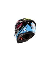 Caberg Integralhelm Avalon X Brama schwarz-gelb-fuchsia-blau