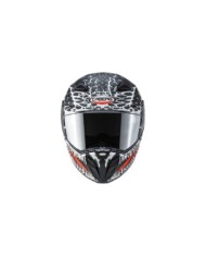 Casco integrale Caberg Drift Evo II Crok nero-antracite-rosso