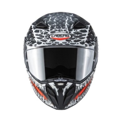 Casco integrale Caberg Drift Evo II Crok nero-antracite-rosso