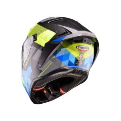 Caberg Drift Evo II Prism casco integrale nero-giallo-blu opaco