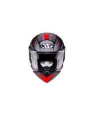 KYT Casque intégral R2R Parsec gris-rouge mat
