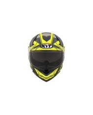 KYT Casco integrale R2R Octane grigio-nero-giallo
