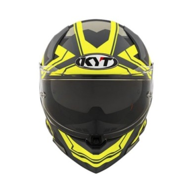 KYT Casque intégral R2R Octane gris-noir-jaune