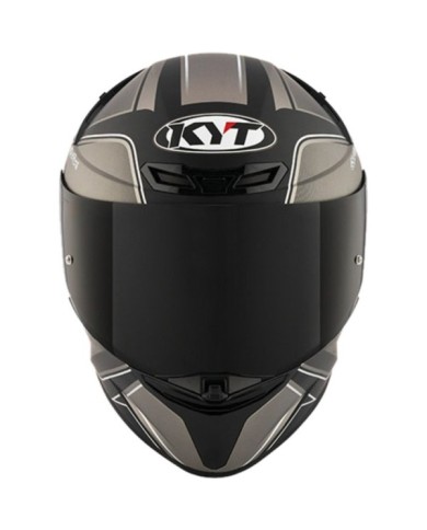 KYT Integralhelm TT-Revo Tourist beige-schwarz-weiss