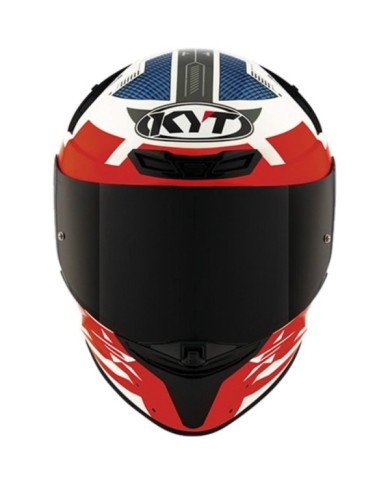 KYT Casque intégral TT-Revo Fuselage rouge-blanc-bleu
