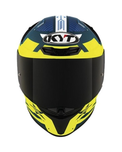 KYT Casco integrale TT-Revo Fuselage giallo-blu-nero