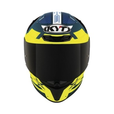 KYT Casco integrale TT-Revo Fuselage giallo-blu-nero