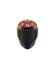 KYT Integralhelm TT-Revo Magnet schwarz-rot-blau