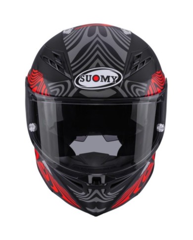 Suomy Casco integrale Stellar 2 Molten nero opaco-rosso