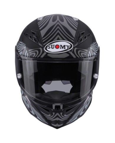 Suomy Integralhelm Stellar 2 Molten schwarz matt-grau