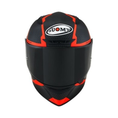 Suomy Integralhelm Track-1 Reaction matt anthrazit-rot