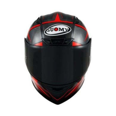Suomy Casco integrale TX-Pro Advance nero-rosso fluo