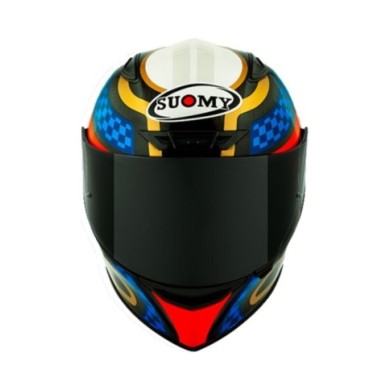 Suomy Casque intégral TX-Pro Emblem noir-rouge-bleu-or