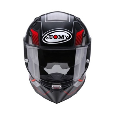 Suomy Casco integrale Speedstar 2 Visual nero-rosso