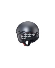 Caberg Freeride X Daytona casco jet gun metal-nero-bianco opaco