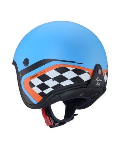 Caberg Jethelm Freeride X Daytona matt blau-schwarz-orange