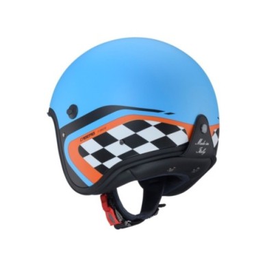 Caberg Jethelm Freeride X Daytona matt blau-schwarz-orange