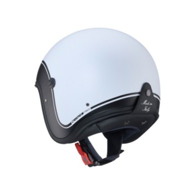 Caberg Freeride X Imola casco jet bianco-nero opaco