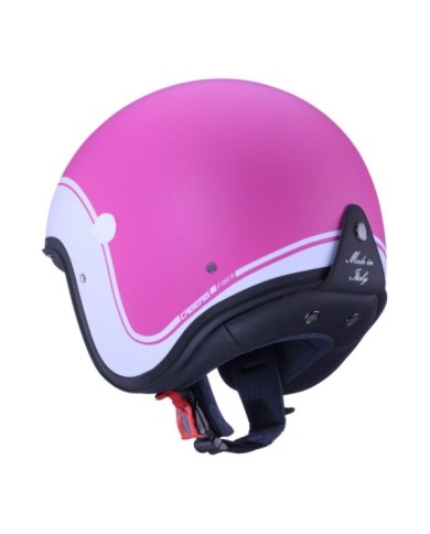 Caberg Jethelm Freeride X Imola matt fuchsia-weiss